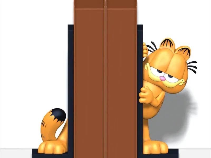 Garfield Bookends- book nook