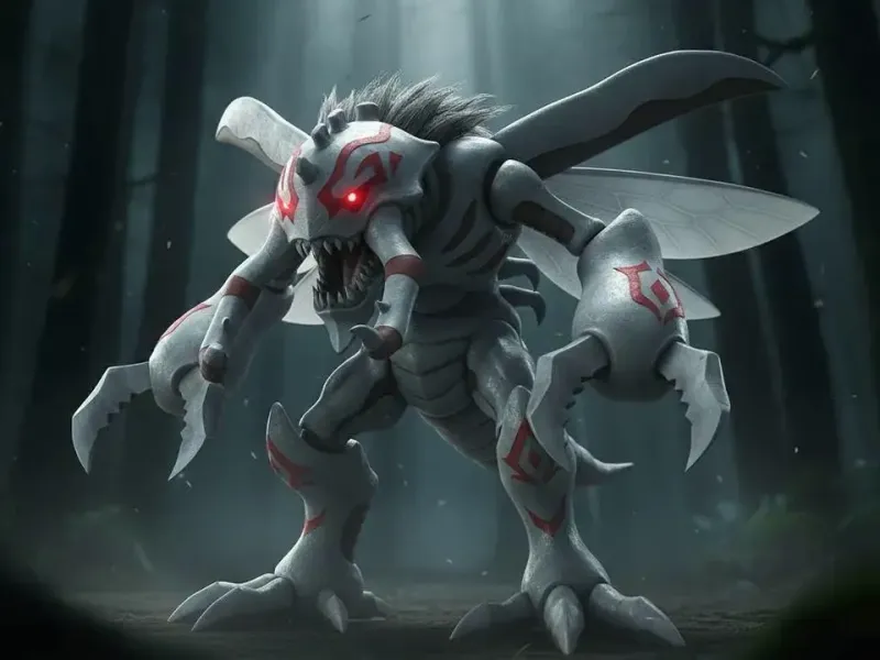 Okuwamon Digimon Creature Model