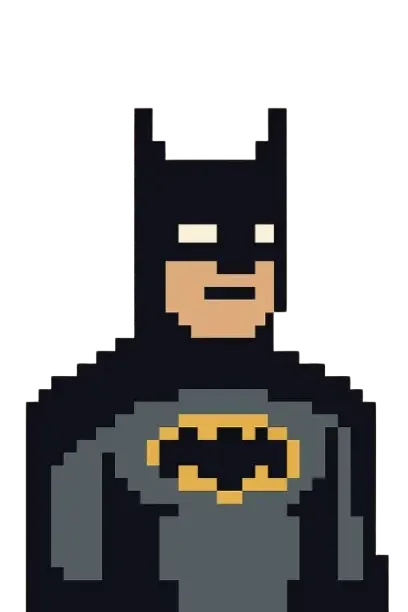 3D Printer Files | 3MF File | Hueforge Batman 8 Bitss Wall Art ...