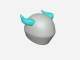 Bull Horn for Motorcycle Helmets - Accessory-5