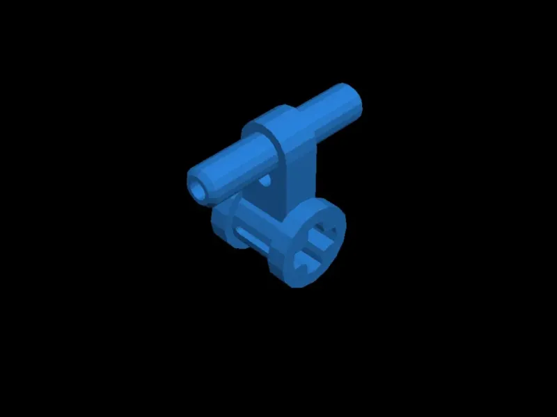 lego pneumatic hose connector 99021