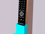 Soporte universal para mando a distancia con colgador para teléfono o cable-0