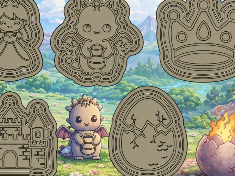 Cute Princesses & Dragons