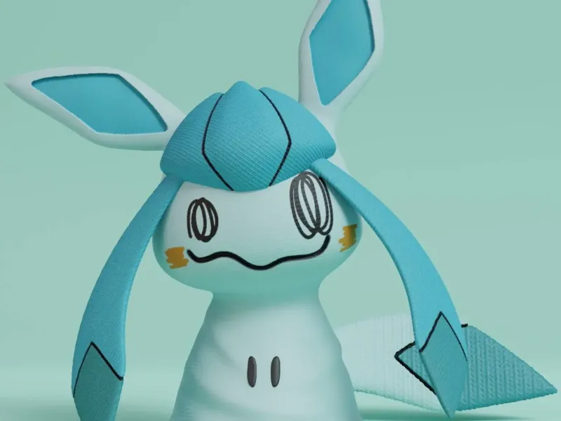 Pokemon - Mimikyu Glaceon