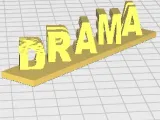 Drama Queen Dual Text-0