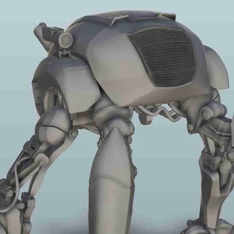Robot Bot 4000 - ciencia ficción futuro 40k escenografía