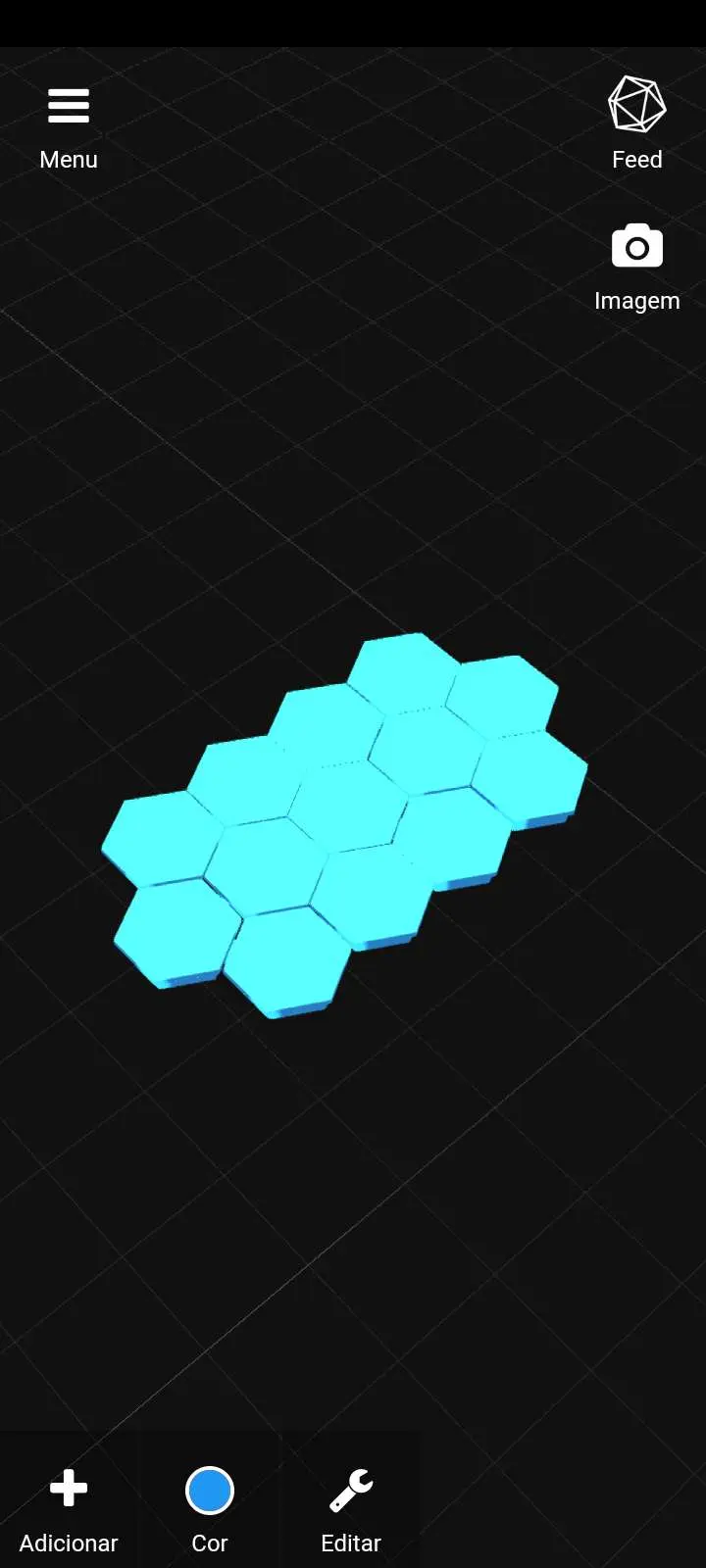 flexible hexagons / hexagonos flexíveis