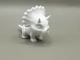 Cute Triceratops Mini – Tiny Dino Figure-5