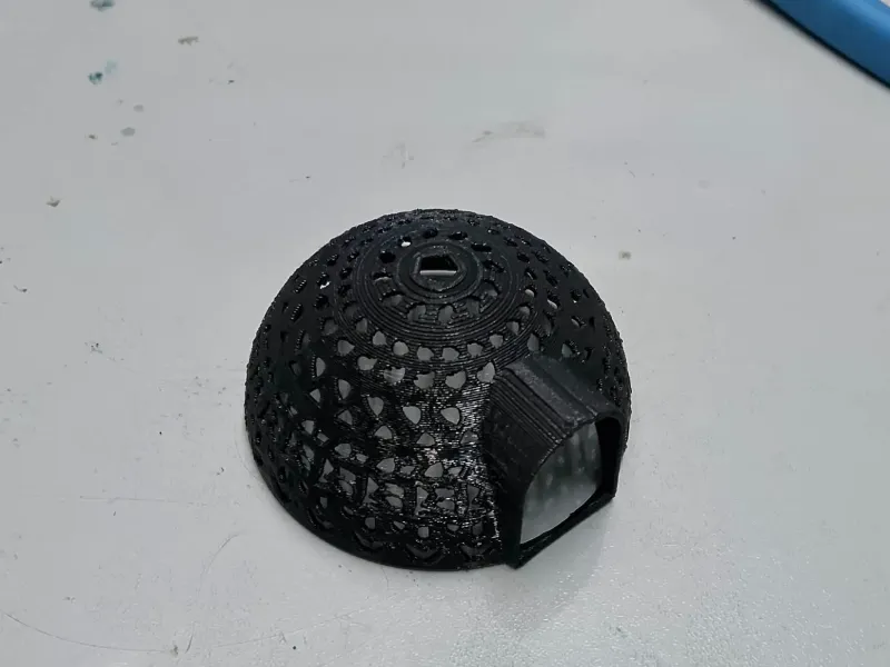 Abri, maison pour crevettes et poissons 60x35 mm.