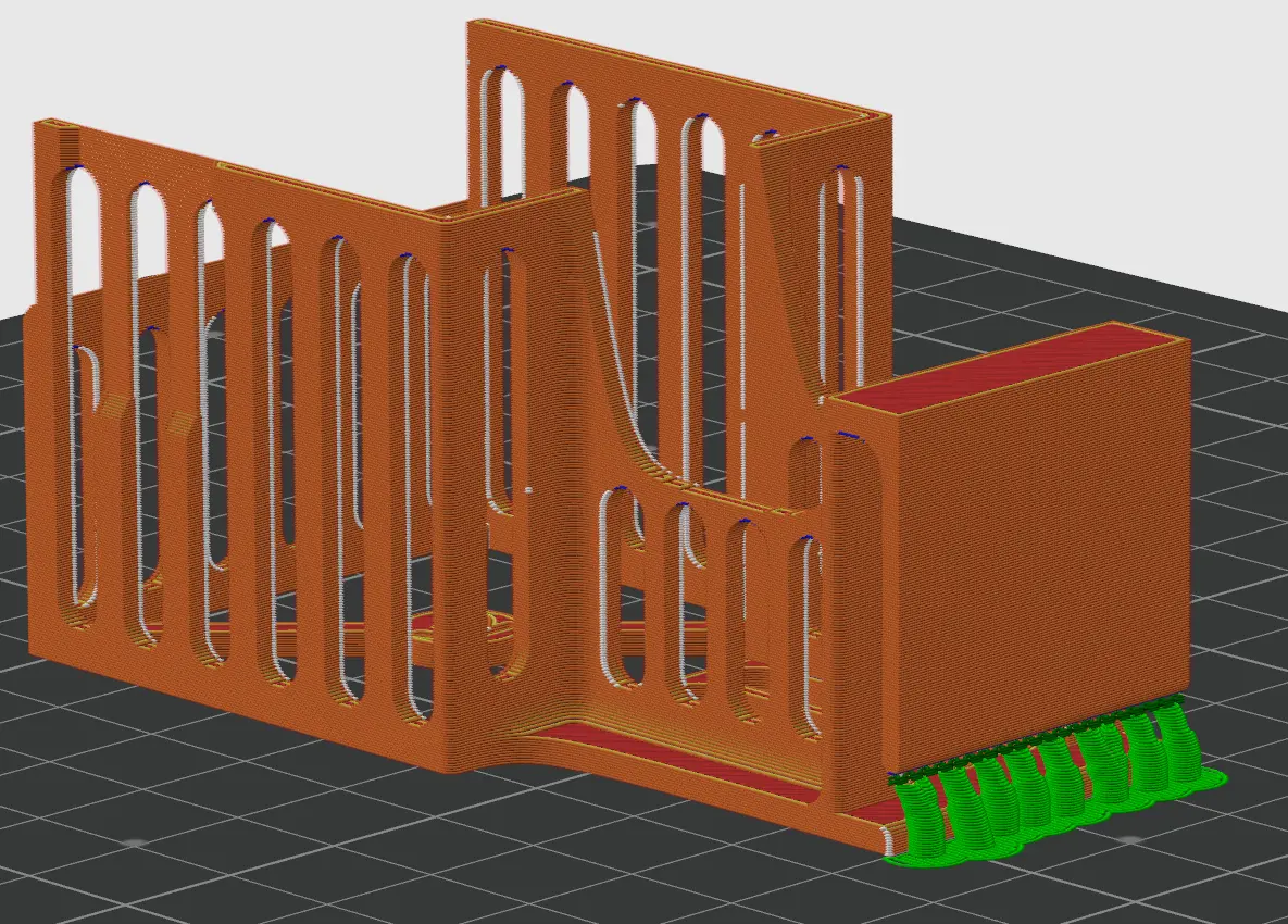 Ender 2 V3 KE - Cover X-Axis stepper with cable holde v2