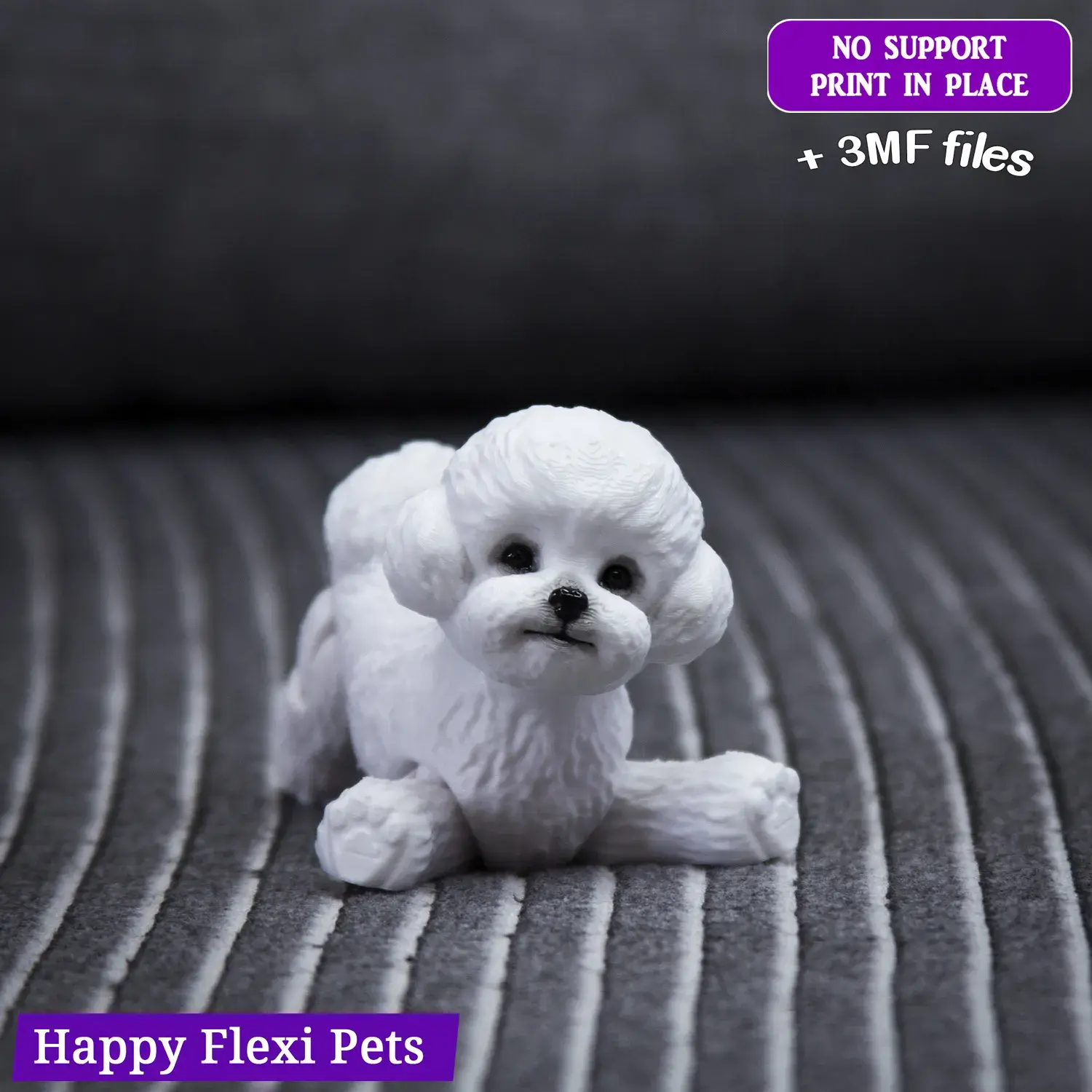 Toy Poodle the articulated flexi toy