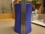 Large Ribbed Vase-1