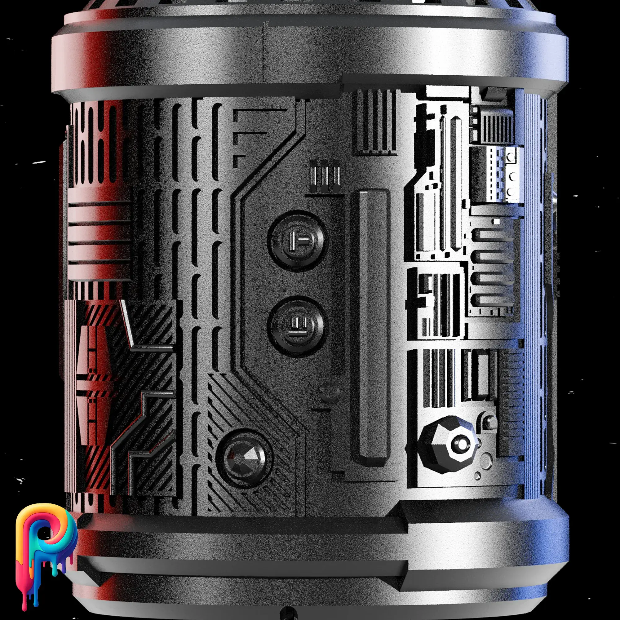 Светильник Star Wars от Polymeria