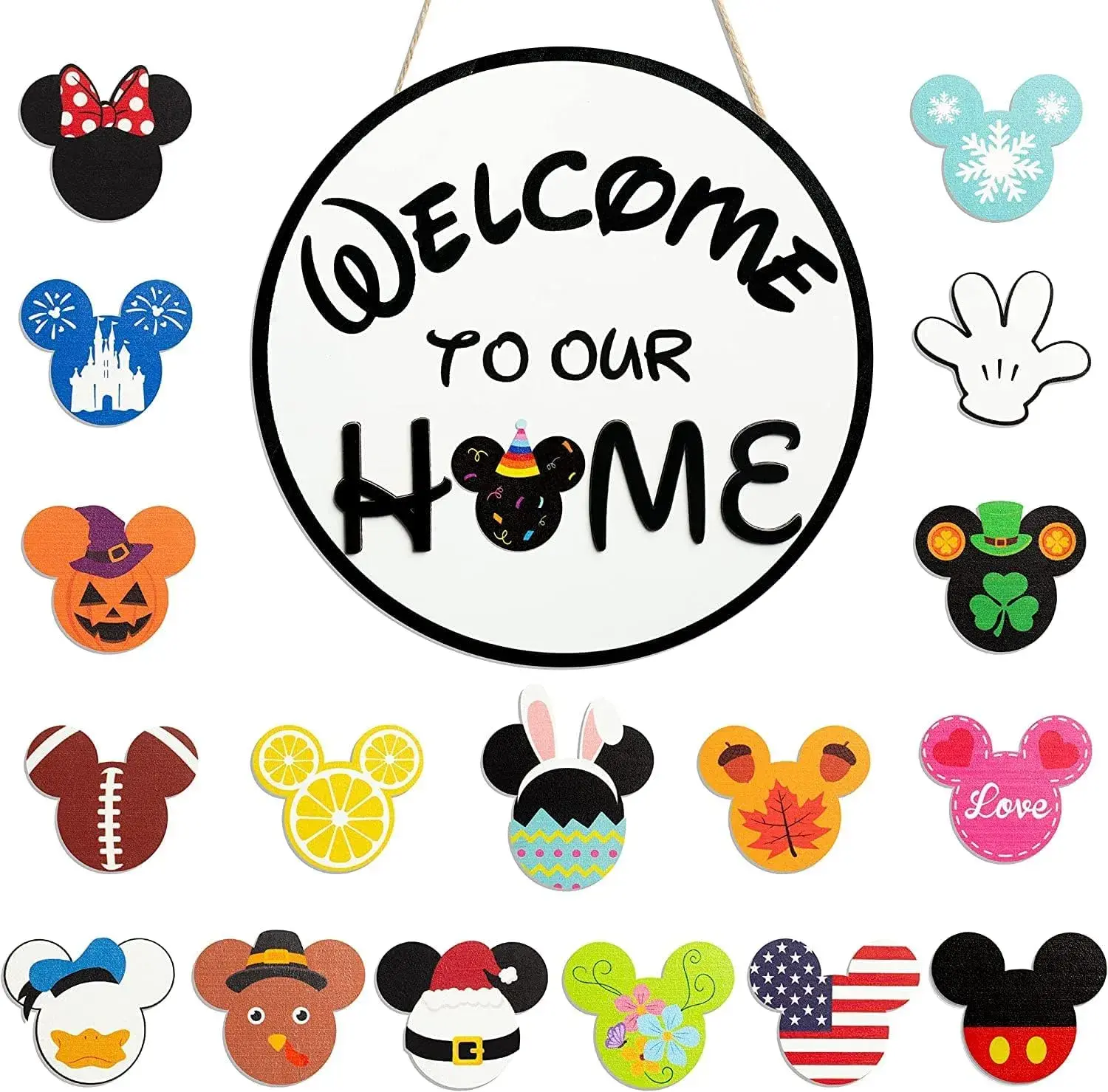 Disney Welcome To Our Home Head Organizer