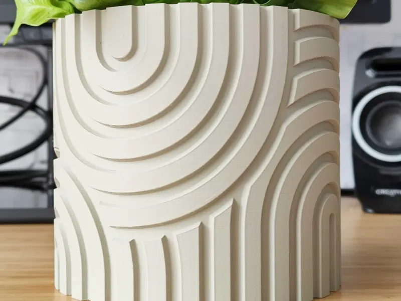 Sand Dune Plant pot and Planter - Vase mode design