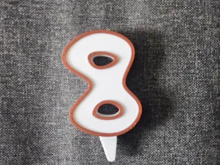 Numéro 8 pour gâteau 🎂 