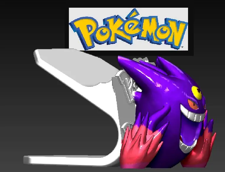 nintendo switch pro controller halter Mega Gengar