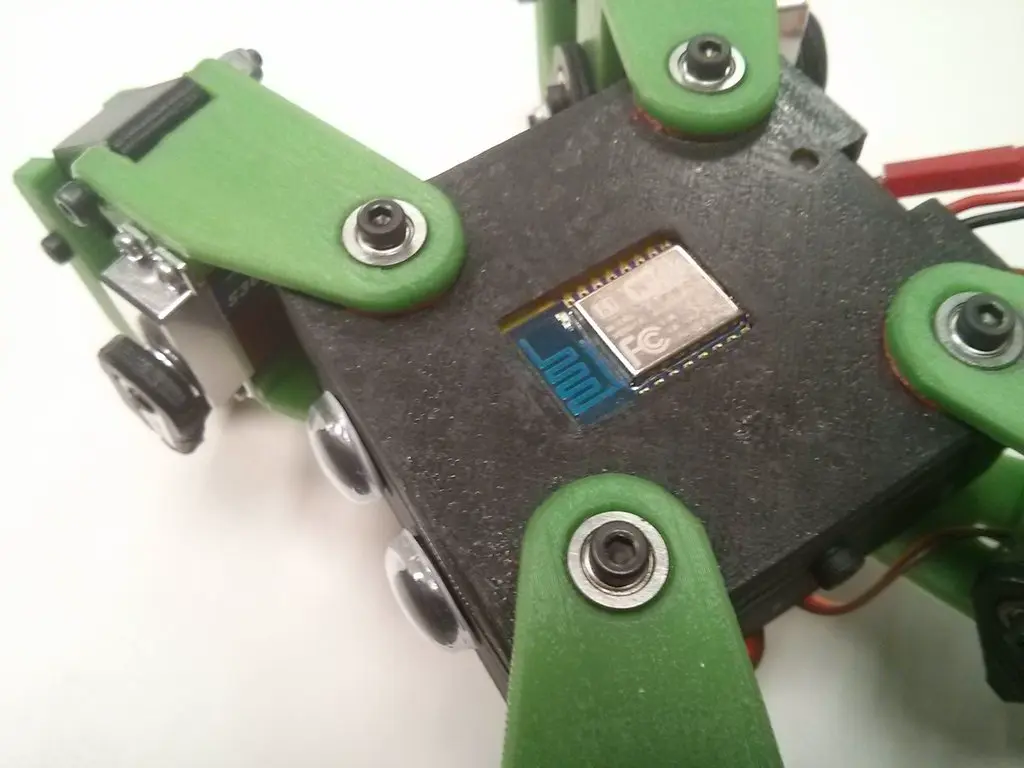 Kame: 8DOF small quadruped robot