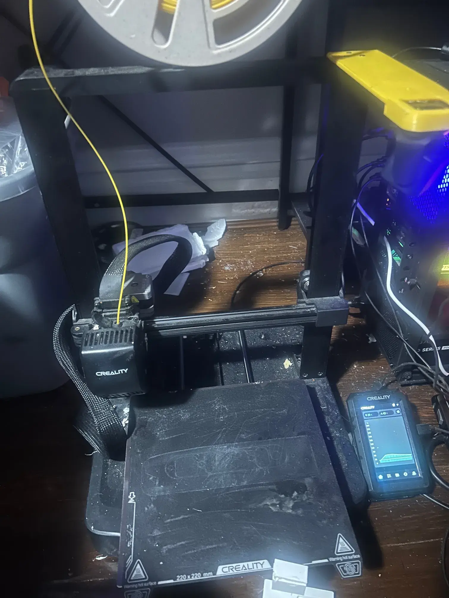 Marco superior derecho Nebula Camera Mount para Ender 3 V3 SE o KE.