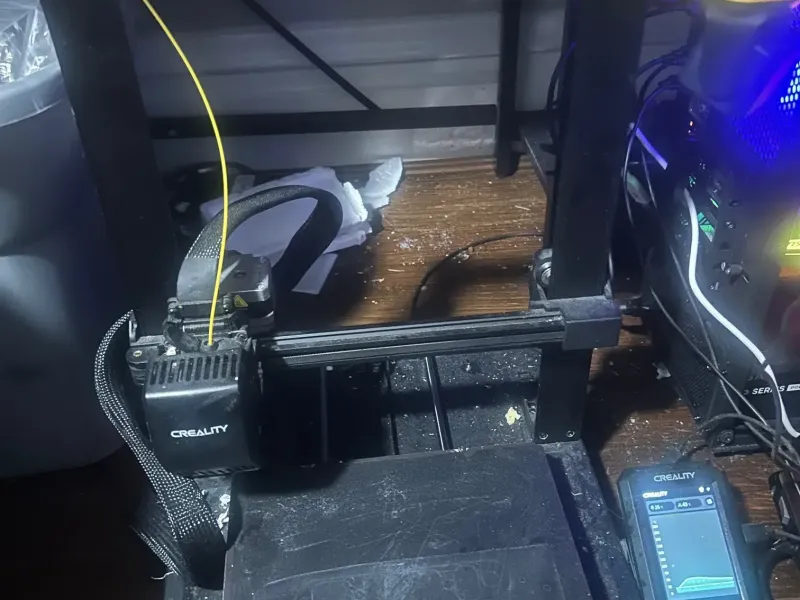 Top right frame Nebula Camera Mount for Ender 3 V3 SE or KE.