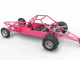 Diecast vecchia scuola Sand Rail buggy Versione 2 Scala 1:25-5
