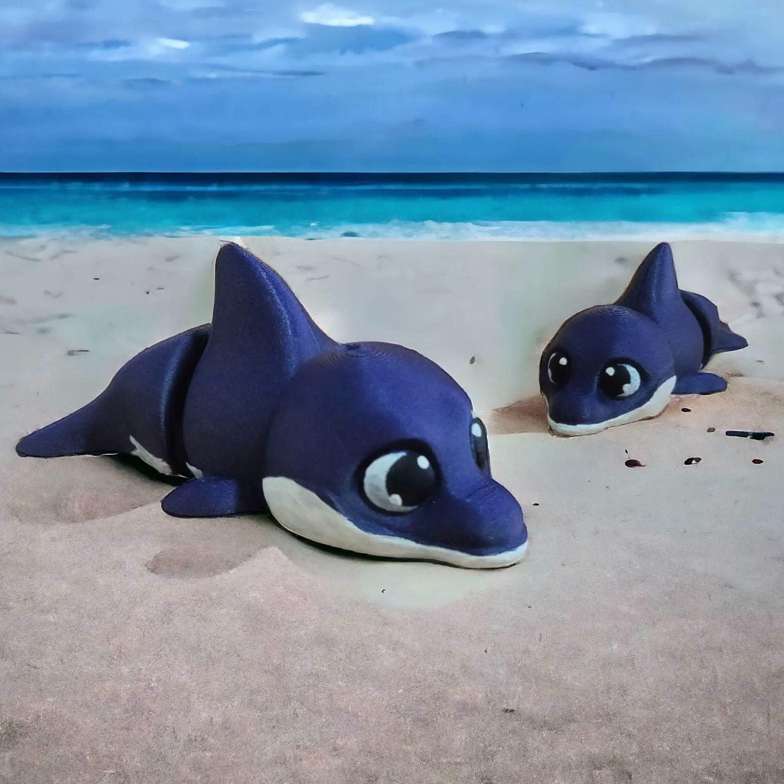 Mini Flexi Articulating Dolphin