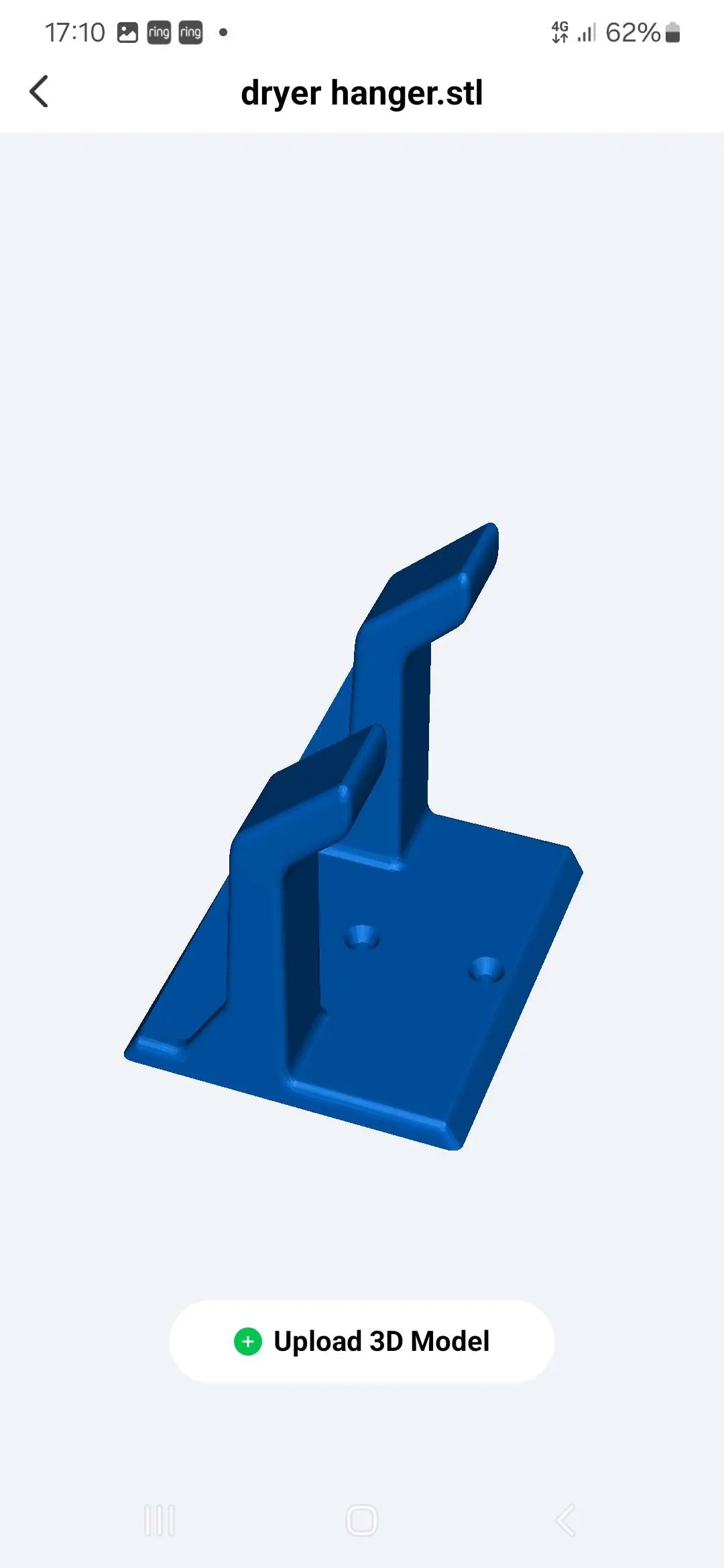 ironing board hanger