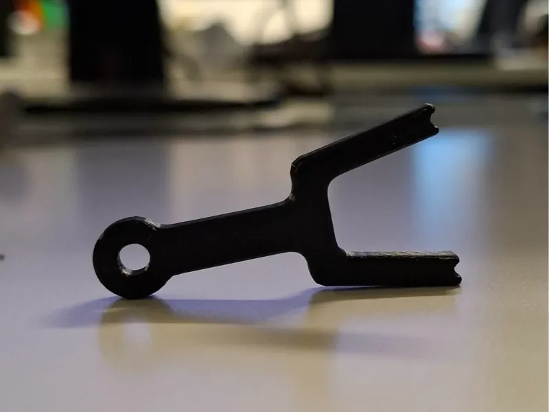 Stone Slingshot Miniature Keychain