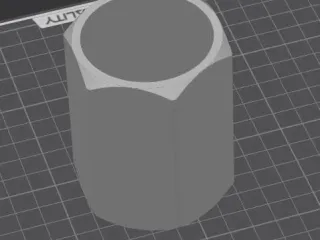 Nut pen holder