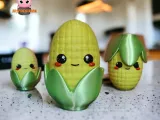 CUTE CORN ( PIGGY BANK VERSION INCLUDED ) NO SUPPORT-3