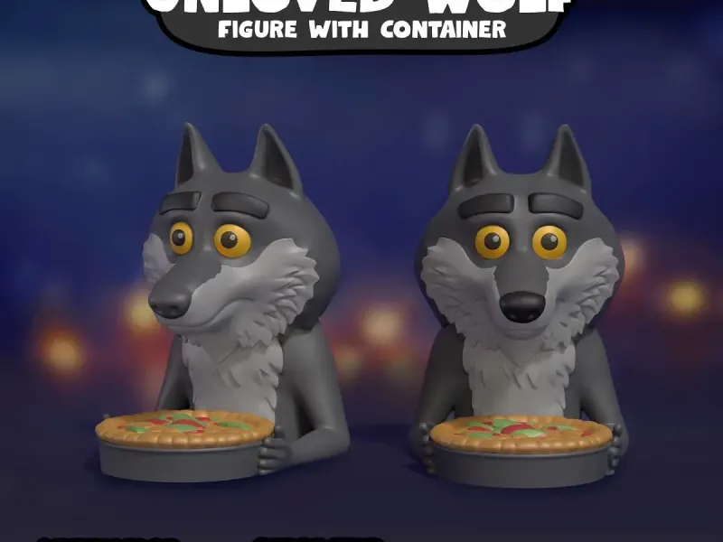 Unloved Wolf Container