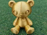 Stitched Patchwork Teddy Bear Plush Doll with Cute Seams-1