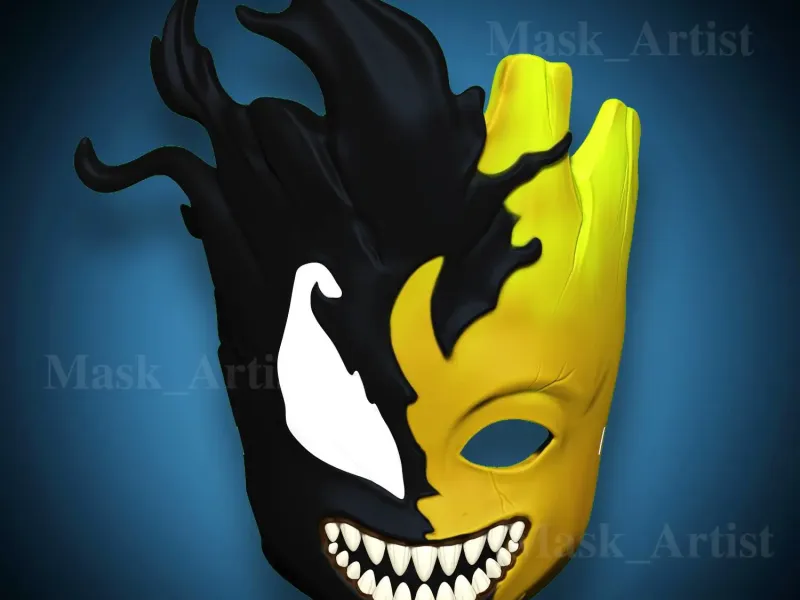 Groot venom mask