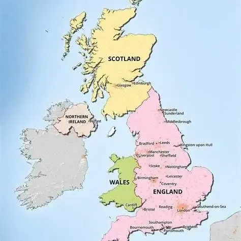 Uk map
