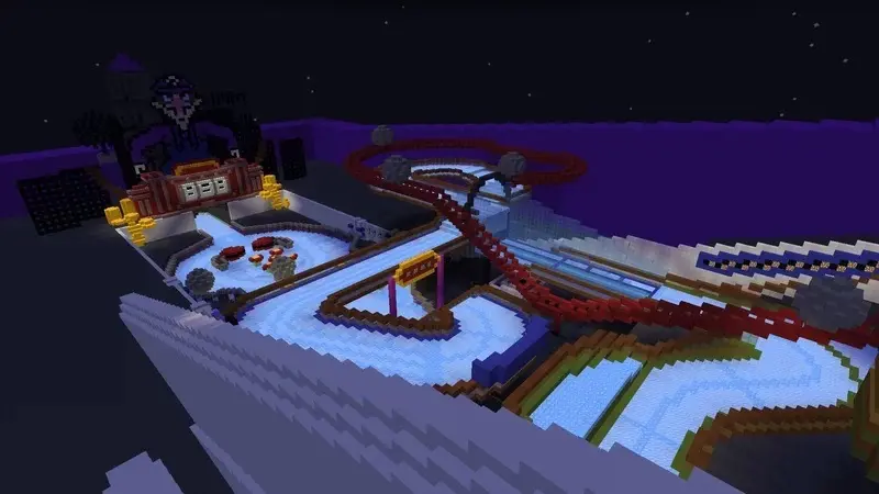Minecraft Pinball Track