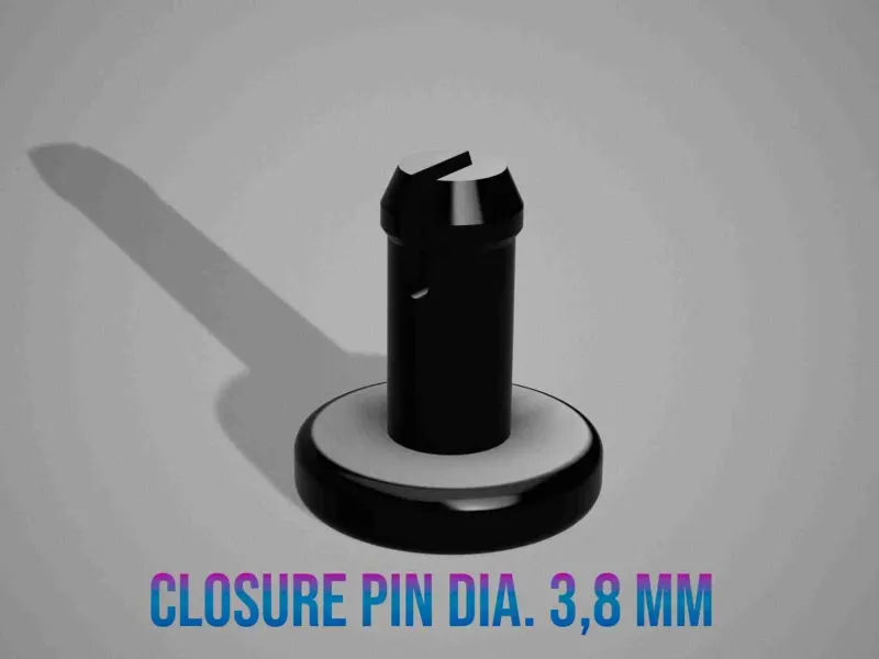 Closure Pin dia. 3,8 mm