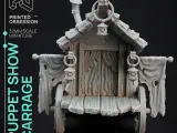 Caravan - Puppet Master's Show - PRESUPPORTED - Echelle 32mm-3