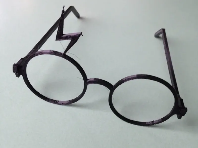 harry potter glasses with scar 