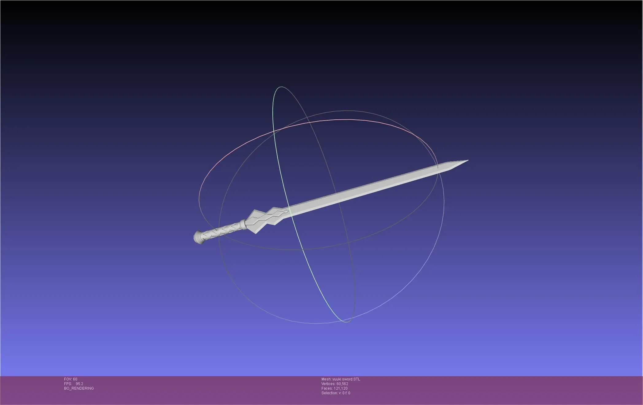 Sword Art Online Konno Yuuki Sword Printable Assembly