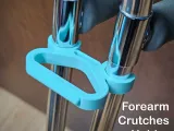 Forearm Crutches Holder-0