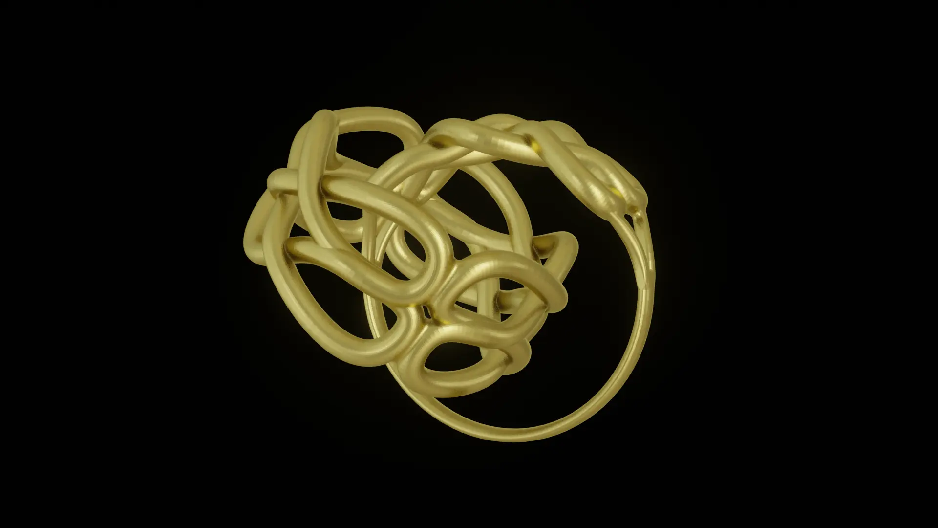 TO LOVE OR TO LOVE KNOT - HIS AND HERS WEDDING RINGS