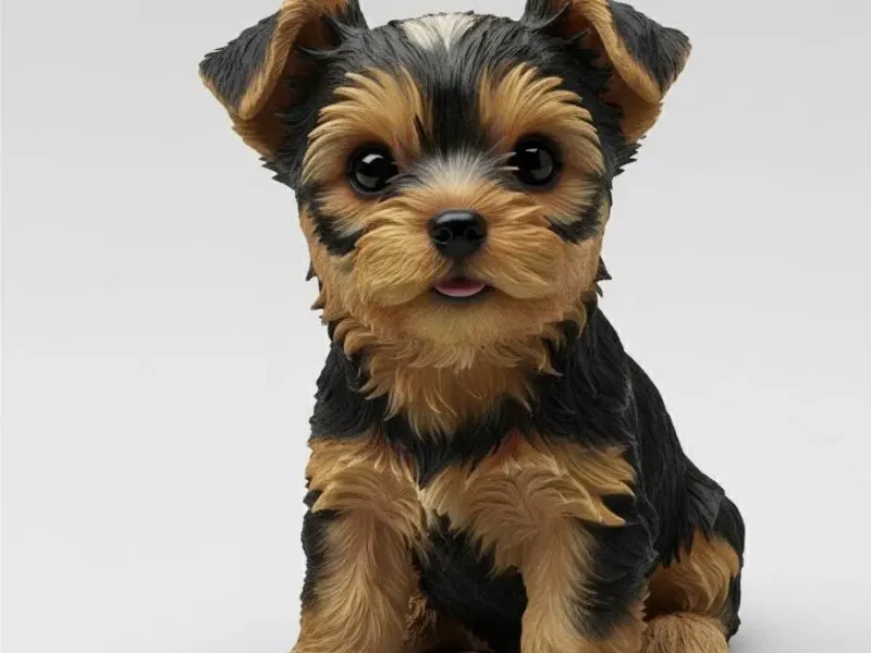约克夏梗幼犬