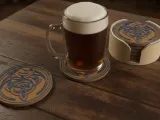 CELTIC DRAGON COASTERS AND HOLDER-0