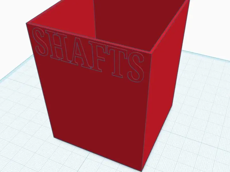 Darts Shaft Storage box