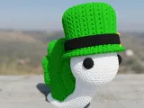 knitted patrick snail (cute)-2