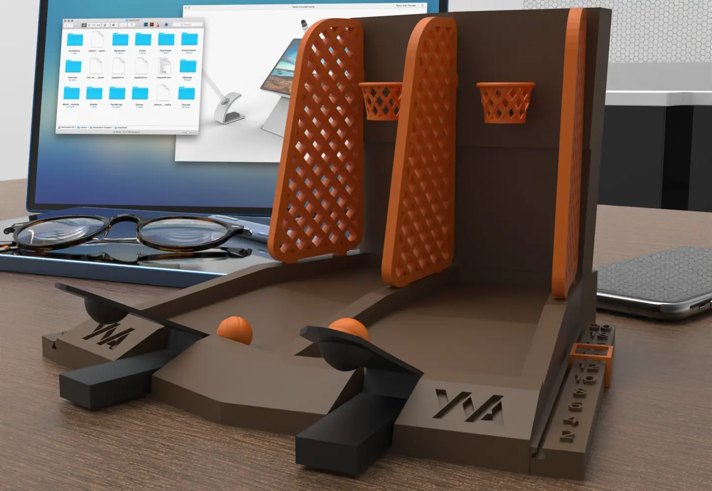 Basketball Shooting Game (Boardgame)