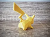 Pikachu attack - low poly (pokemon)-3
