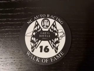 Greg Biffle Coaster