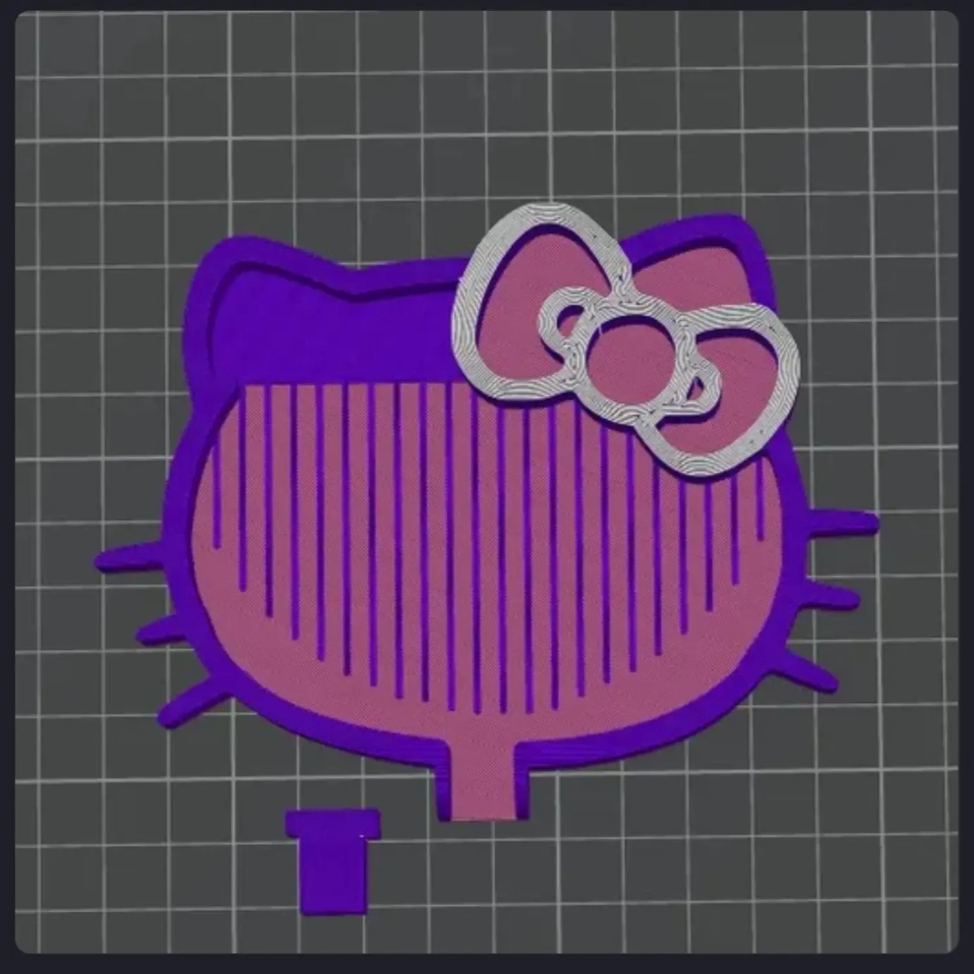 Hello Kitty Diamond Tray