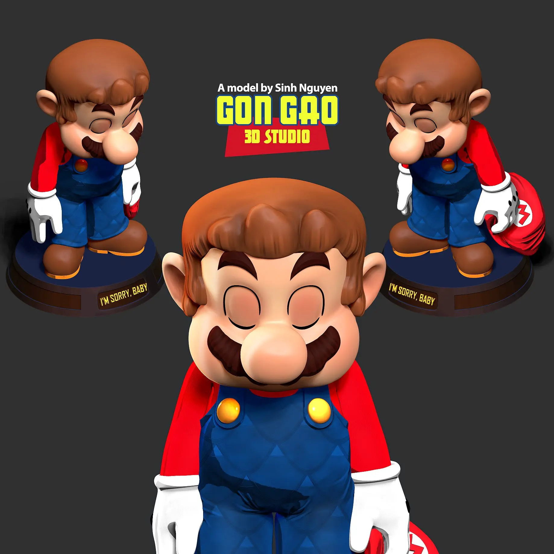 Mario is sorry